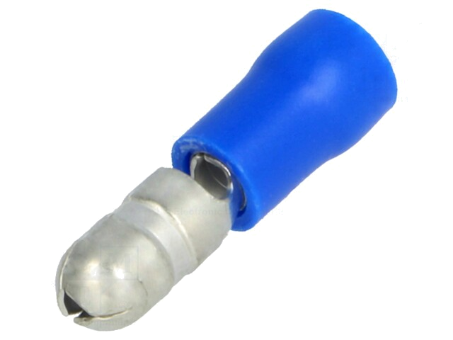 Connector: rond; mannelijk; Ø: 5mm; 1,5÷2,5mm2; klemmen; voor draad Connector: rond; mannelijk; Ø: 5mm; 1,5÷2,5mm2; klemmen; voor draad